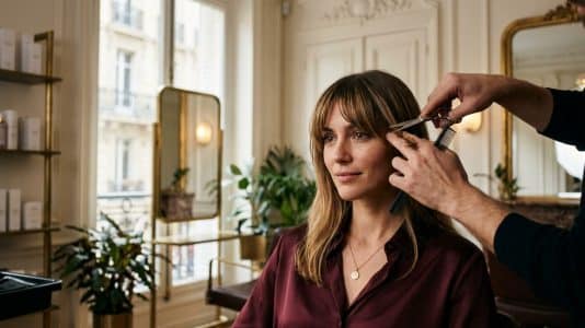La frange rideau va à tout le monde, vraiment ? Ce qu'il faut demander au salon