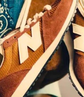 La sneaker Sézane x New Balance 471 revient en version automnale cet octobre