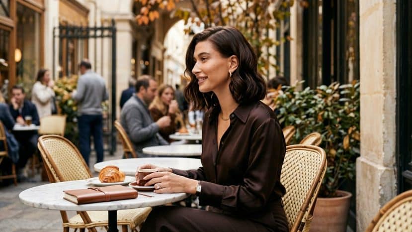 Hailey Bieber debuts espresso brown, the hair colour taking autumn 2026 by storm