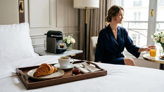 ParisSelectBook - Sofitel s'associe à Nespresso pour réinventer le petit-déjeuner en chambre