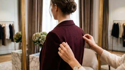 The fabric should feel a little tight": the fitting room mistake stylists see every autumn