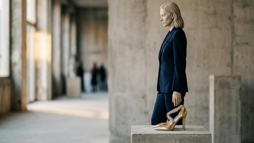 ParisSelectBook - À Milan, Jimmy Choo habille des statues pour révéler le caractère