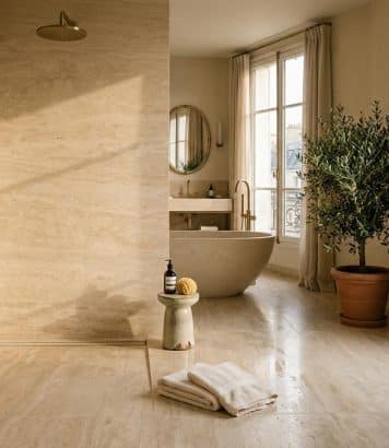 ParisSelectBook - La douche sans paroi s'installe dans les salles de bains 2026 pour un effet spa entre 1 000 et 4 000 €