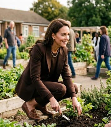 ParisSelectBook - Kate Middleton en mocassins Boden et blazer Max Mara pour une sortie engagée à Southend-on-Sea