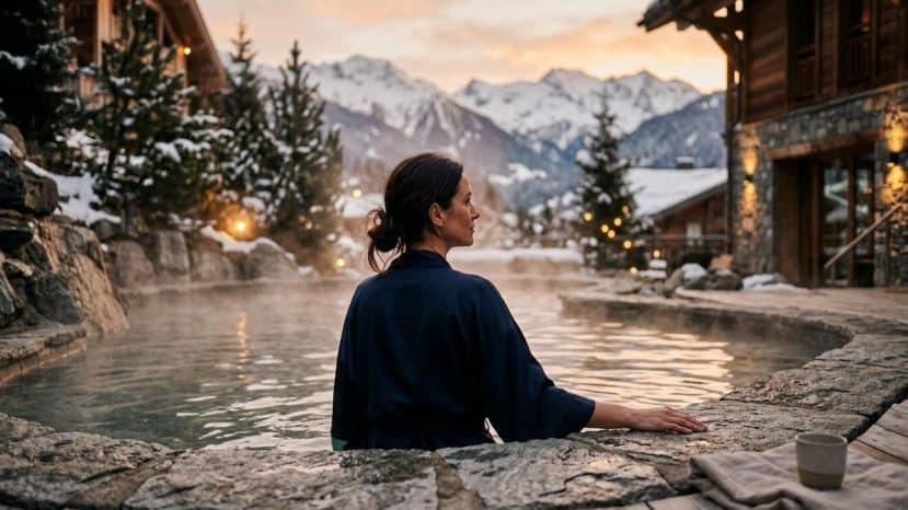 ParisSelectBook - 5 spas de montagne dans les Alpes pour se ressourcer cet hiver