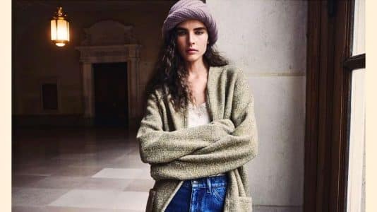 À la Sorbonne, Loro Piana mêle laine Falkland et denim pour l'automne