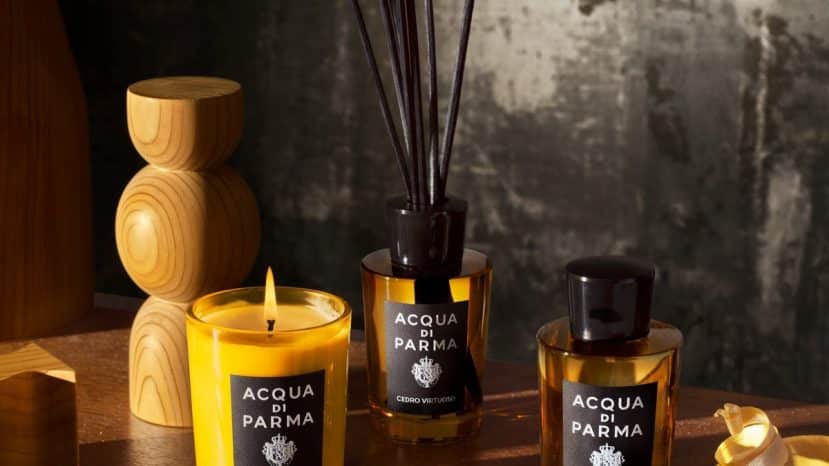 ParisSelectBook - Acqua di Parma fête 110 ans avec une bougie au cédrat