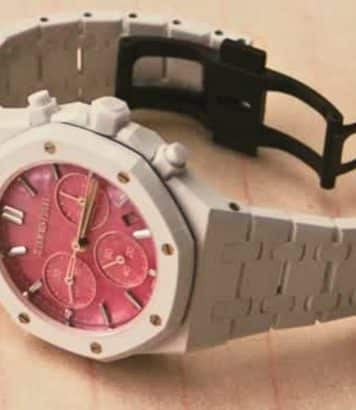 Audemars Piguet célèbre Serena Williams en nacre et céramique blanche