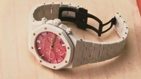 Audemars Piguet célèbre Serena Williams en nacre et céramique blanche