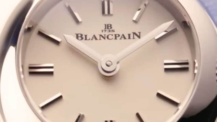 Blancpain loge un mouvement automatique dans 2,9 cm³ pour le poignet féminin
