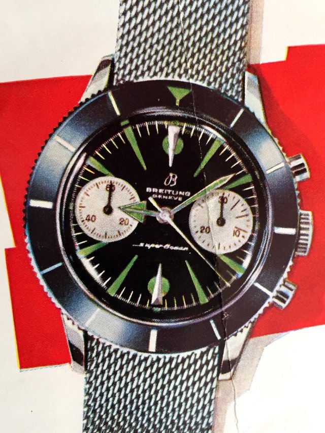 Breitling et l'étonnante origine du cadran panda inversé en 1957