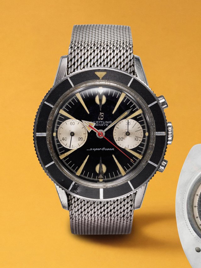 Breitling et l'étonnante origine du cadran panda inversé en 1957