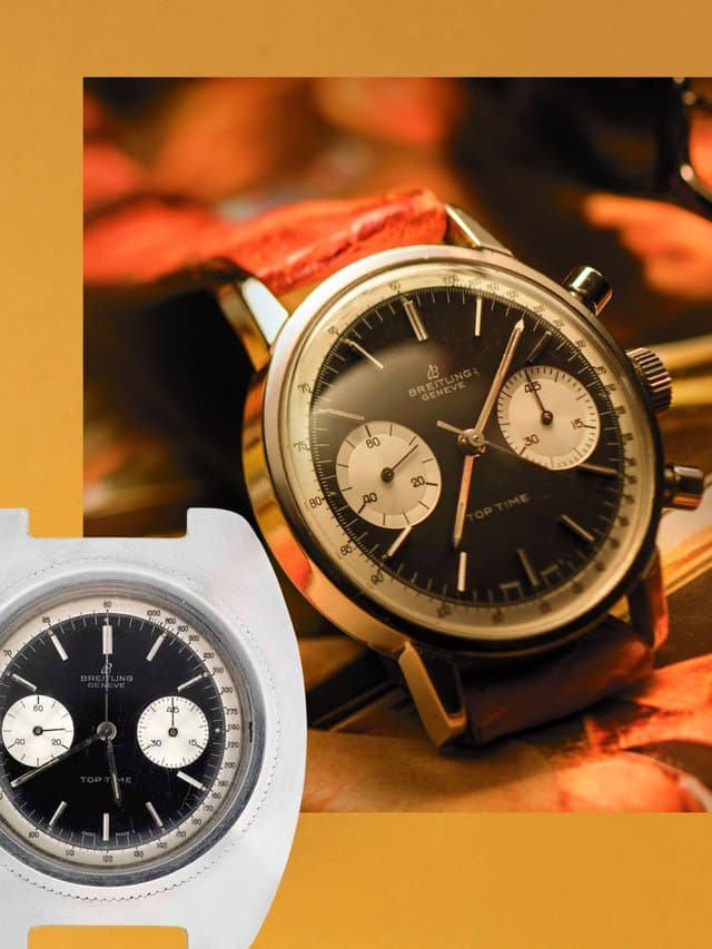 Breitling et l'étonnante origine du cadran panda inversé en 1957