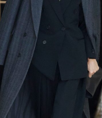 ParisSelectBook - Céline Dion porte Givenchy en cuir, denim et tailoring