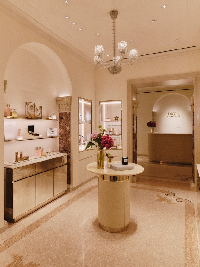 Dior ouvre un spa au Cipriani autour de sa Haute Wellness
