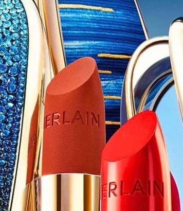 Guerlain dévoile trois étuis bleus en édition limitée pour le Rouge G