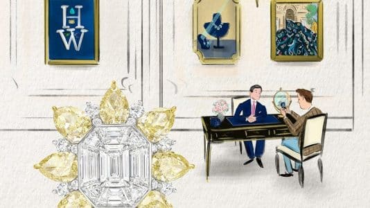 ParisSelectBook - Harry Winston transforme le marbre de la Cinquième Avenue en bijou