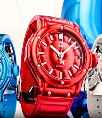 Hublot transforme le Balloon Dog de Jeff Koons en montre
