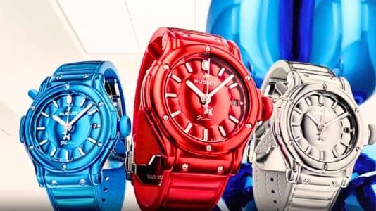 Hublot transforme le Balloon Dog de Jeff Koons en montre