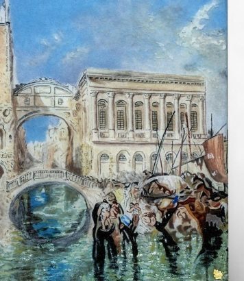 ParisSelectBook - Jaeger-LeCoultre peint Venise sur émail pour sa nouvelle Reverso