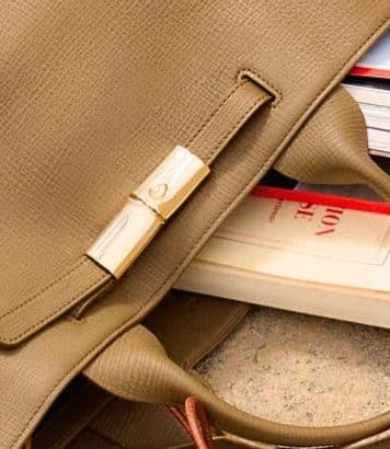 Le Smart de Longchamp, un sac d'hiver à fermeture en bambou
