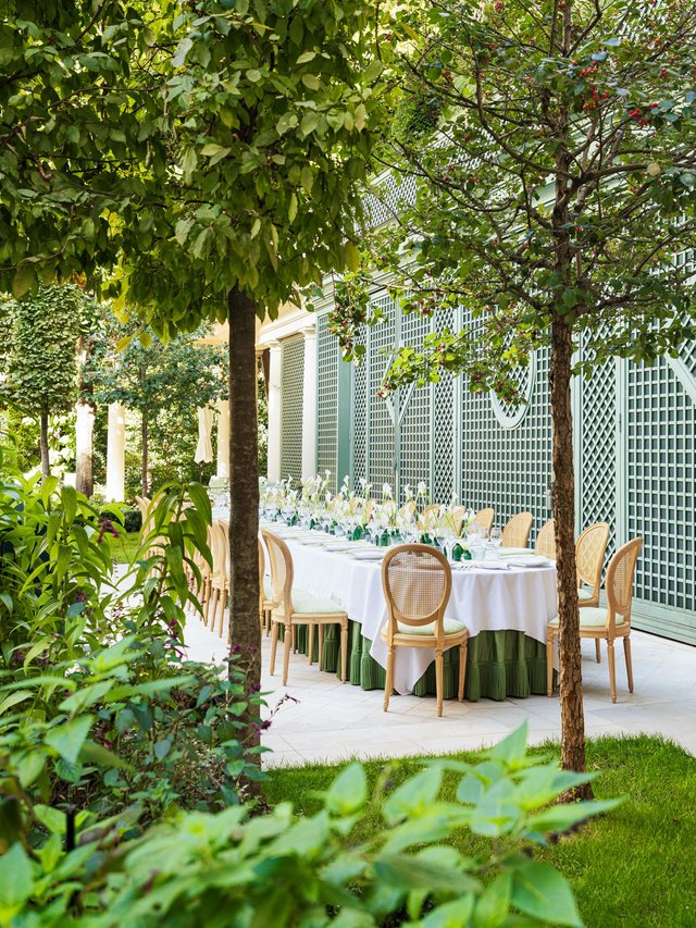 Le jardin du Bristol Paris s'ouvre en privatisation pour vos réceptions