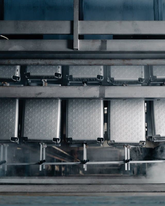 Louis Vuitton grave son Monogram dans l'aluminium de sa valise