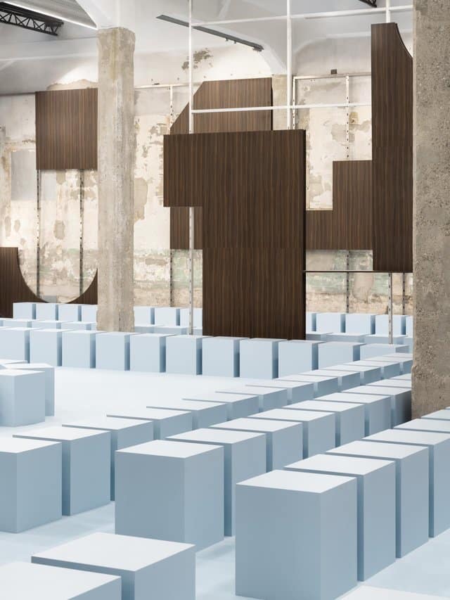 Marni recycle son ancien décor pour bâtir le suivant