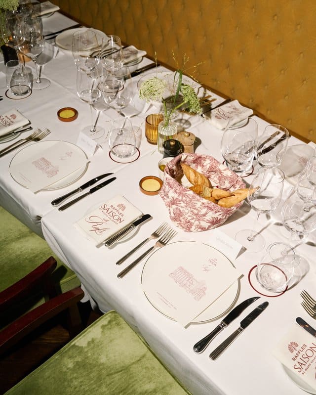 Mauro Colagreco s'invite au Raffles London jusqu'au 19 septembre