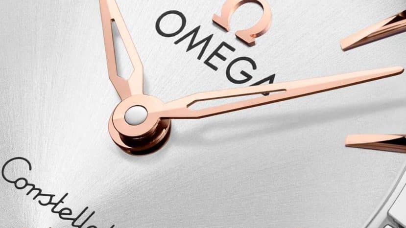 ParisSelectBook - Omega Constellation joue l'or Sedna face au blanc argenté