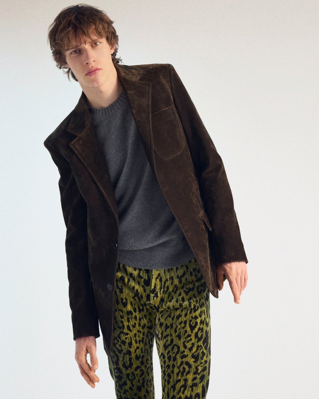 Peter Copping choisit un velours léopard Bevilacqua pour Lanvin AH 2026