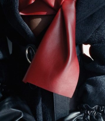 ParisSelectBook - Sarah Burton signe pour Givenchy un manteau shearling sans fioritures