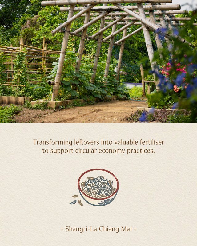 Shangri-La transforme ses restes de buffet en engrais et repas solidaires