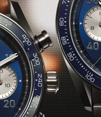 ParisSelectBook - TAG Heuer Carrera bleue en cuir ou acier, laquelle vous ressemble