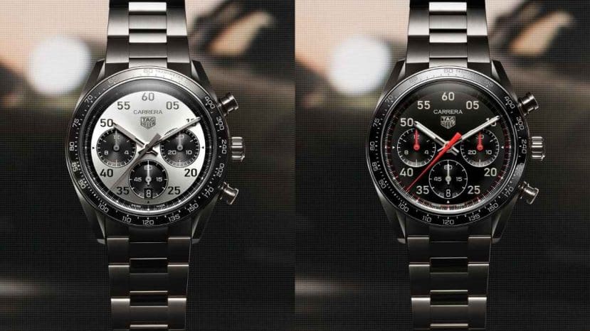 TAG Heuer revisite le tricompax Carrera en 42 mm