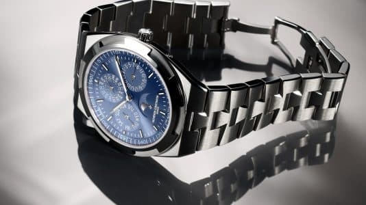 ParisSelectBook - Vacheron Constantin fait de l'azur un cadran calendrier perpétuel