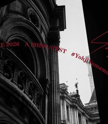 ParisSelectBook - Yohji Yamamoto diffuse son défilé en direct à 2h du matin à Tokyo