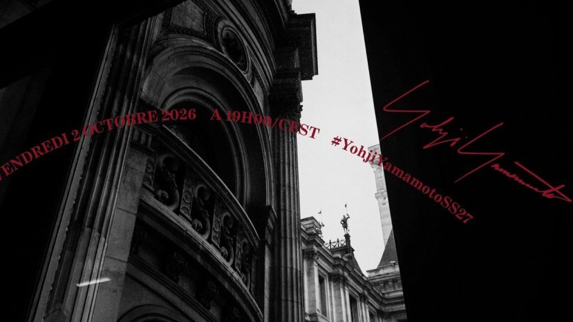 ParisSelectBook - Yohji Yamamoto diffuse son défilé en direct à 2h du matin à Tokyo