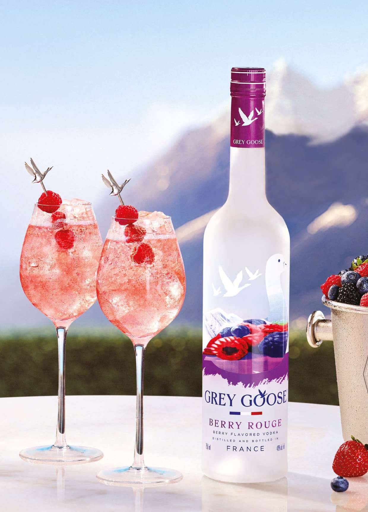 Le cocktail Goose Berry, fruité et acidulé