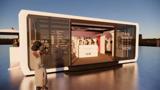 Kylie Cosmetics et Nocibé posent leur pop-up gare Saint-Lazare le 23 septembre
