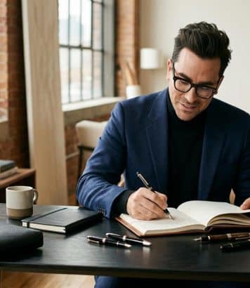 ParisSelectBook - Dan Levy pose avec les créations Montblanc pour Flaunt