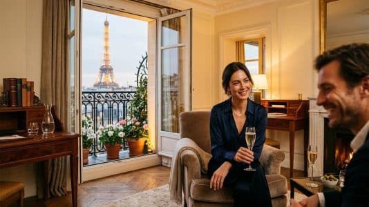 ParisSelectBook - 5 hôtels romantiques dans le 7e pour un séjour de rêve à Paris