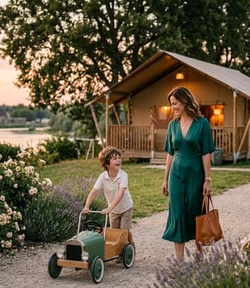 ParisSelectBook - 5 hôtels et campings en vallée de la Loire pour des vacances en famille inoubliables