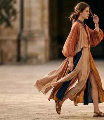 ParisSelectBook - Hermès joue avec l'air pour habiller le mouvement au printemps