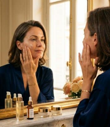 ParisSelectBook - Quelle routine skincare adopter après 35 ans pour une peau visiblement plus lumineuse ?