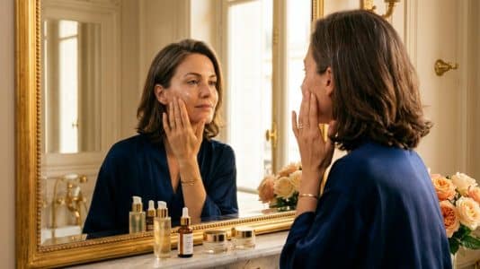 ParisSelectBook - Quelle routine skincare adopter après 35 ans pour une peau visiblement plus lumineuse ?