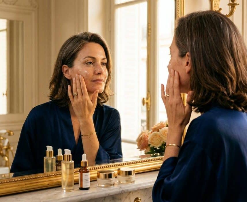 ParisSelectBook - Quelle routine skincare adopter après 35 ans pour une peau visiblement plus lumineuse ?