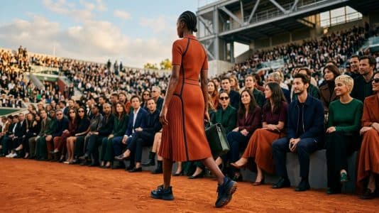 ParisSelectBook - Lacoste bannit le blanc à Roland-Garros pour son défilé PE 2027