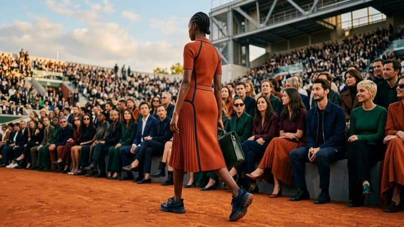 ParisSelectBook - Lacoste bannit le blanc à Roland-Garros pour son défilé PE 2027