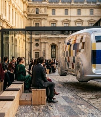 ParisSelectBook - Louis Vuitton défile au Louvre avec 83 % de décor loué